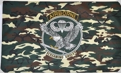    Drapeau nylon US Airborne  