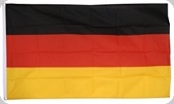 Drapeau nylon Allemagne  
de 150 x 90   