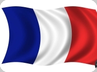 Drapeau nylon France  de 150 x 90   