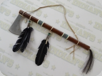 Tomahawk Amérindien recouvert de Rawhide de 59 cm