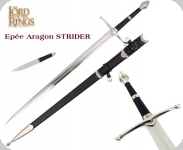 Epée Aragon Strider + Fourreau 
Le Seigneur des Anneaux  