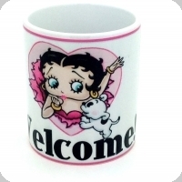 Mug Betty Boop Welcome