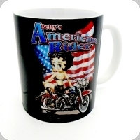 Mug BETTY BOP Américan Rider  