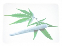 Tapis de souris
 « Feuille Cannabis avec Pétard » 
