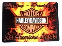 Tapis de souris  
« Harley Davidson américan légende » 