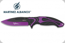 Couteau Pliant TRIBAL violet 
Lame de 8.7 cm 