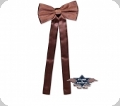 Cravate Western brun 
