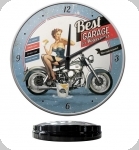 Horloge Vintage Best Garage  de 31 cm 