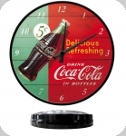 Horloge Vintage Coca Cola 
Vert et rouge de 31 cm 