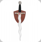 Dague Médiévale Templier sur socle
de 36 cm   