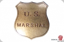 Plaque US  Marshal  
