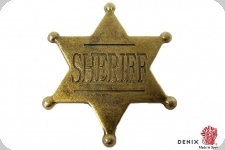 Etoile Sheriff 4.5 cm 6 pointes  