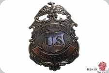 Badge de Marshalle Deputy bronze 
avec aigle  