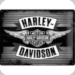 Plaque métal vintage Harley Davidson 
Edition Limité  de 40 x 30   
