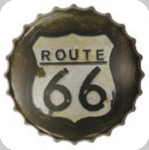 Capsule Métal Vintage Route 66 Marron 