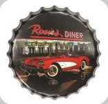 Capsule Métal Vintage Rosies Diner 