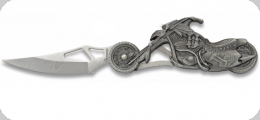 Couteau Pliant Moto indien  
lame de 8.9 cm avec lampe  