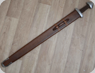 Epée de Frappe Viking forgée 
avec fourreau cuir 