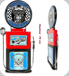 Deco  vintage 3D / Pompe à essence 
Motorcycle piston garage  